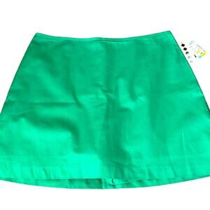 5 Diamond Brand Green Skort Woman Size 12 Sport Comfort NWT